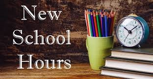  **Updated School Hours